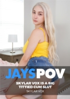Boxcover for Skylar Vox Huge Natural Tits Twerking Cum Slut (aka Skylar Vox Big Natural Tits Casting)